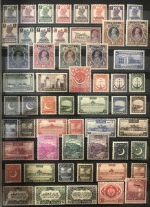 PAKISTAN 1947 TO 2020 COMPLETE COLLECTION (MH) HIGH C.V