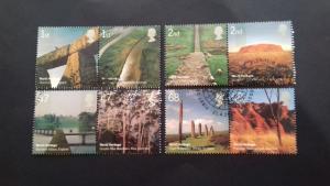 Great Britain 2005 World Heritage Sites - Joint Issue with Australia Used