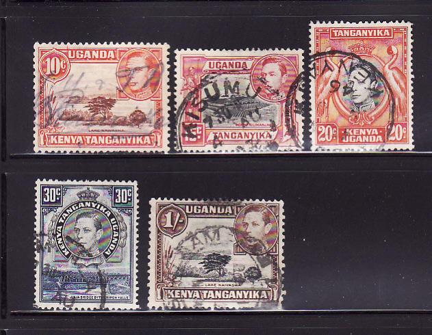 Kenya, Uganda, Tanzania 69, 72, 74, 76, 80 U King George VI