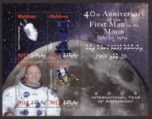 Maldives Sc# 2988 MNH 40th Anniv. of Moon Landing (M/S)