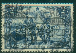 GERMANY SCOTT # 76, UNION, USED, MAAS PERFIN,  EXTRA FINE, GREAT PRICE!