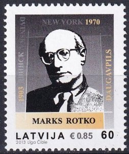 2013 Latvia 873 110th Birth Anniversary of Marks Rotko. 1,70 €