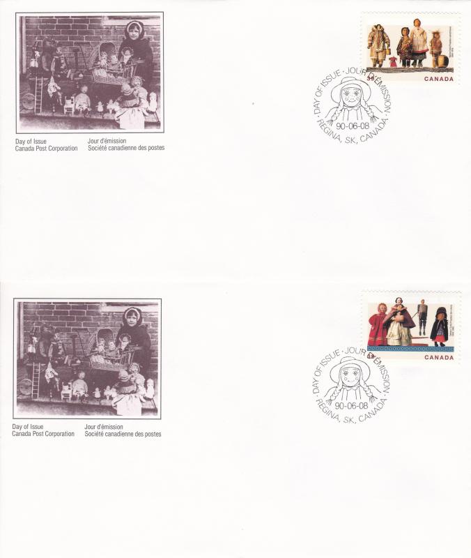 Canada # 1277a, Dolls, First Day Covers