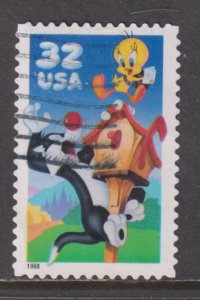 United States 3204a Sylvester & Tweety Bird 1998