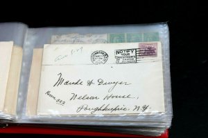 US Stamp Collection 80 Vintage Slogan Cancel Covers 1930's & early 1...