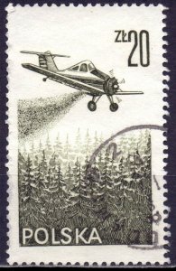 Poland. 1977. 2484. Aviation. USED.