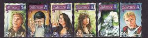 Alderney-Sc#263-8-unused NH set-Authorian Legends-2006-