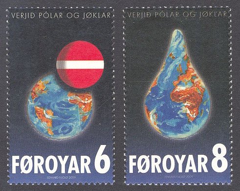 Faroe Islands 2009 Scott #508-509 Mint Never Hinged