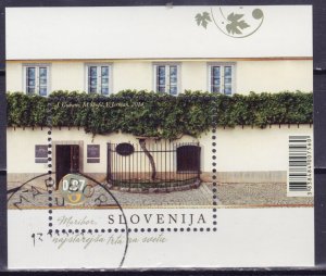 Slovenia, 2014, Old Vine in Maribor, s/s, 0.97€, Mi#B73, used/cto