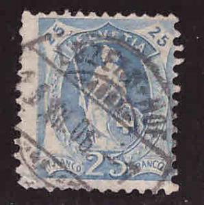 Switzerland Scott 112a Used perf 11.5 stamp CV $9.50