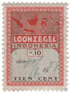 (I.B) Indonesia Revenue : Wages Tax 10c (Loonzegel)