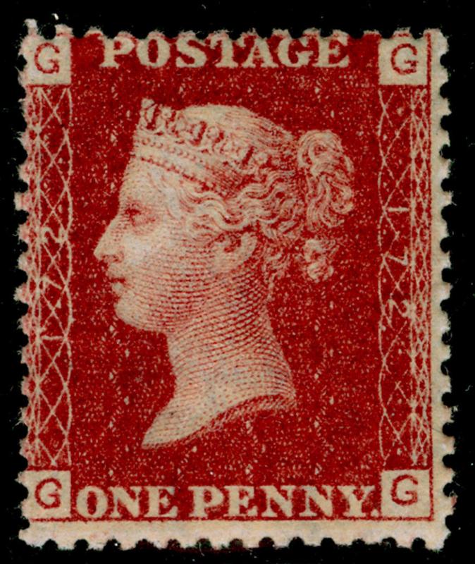 SG44, 1d lake-red plate 172, M MINT. Cat £45. GG