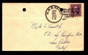 1935 USS Relief Cover / Mare Island - L8530