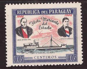 Paraguay Scott 454 MH* stamp