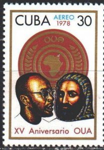 CUBA Sc# C284  AFRICAN UNITY ORGANIZATION  1978  MNH