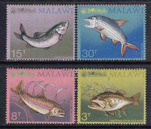 Malawi 217-220 Fish MNH VF