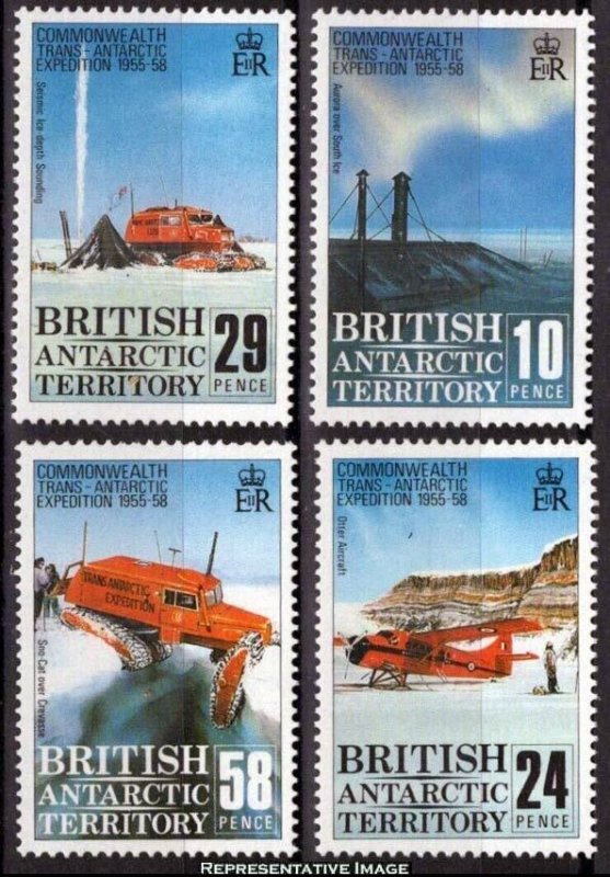 British Antarctic Territory Scott 145-148 Mint never hinged.