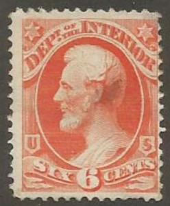 U.S. Scott #O18 Official Stamp - Mint Single