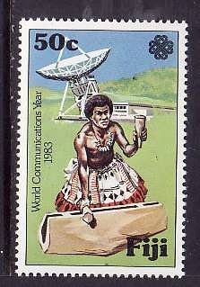 Fiji-Sc#499-unused NH set-Fijian playing Lali-id2-1983-