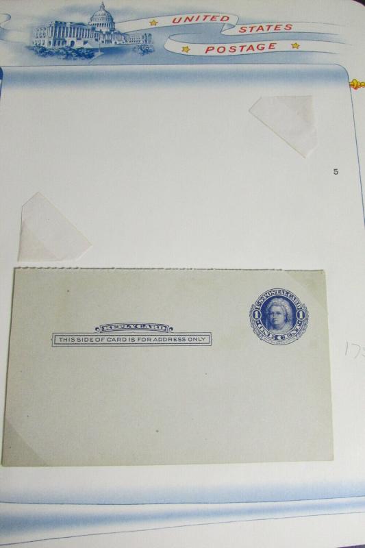 US stamps Postal Card and Reply Early Collection