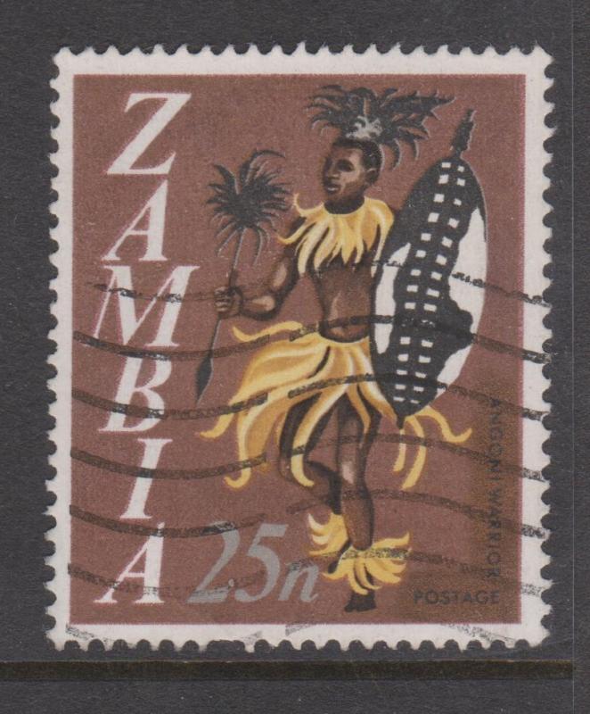 Zambia 1968 Sc#47 Postally Used