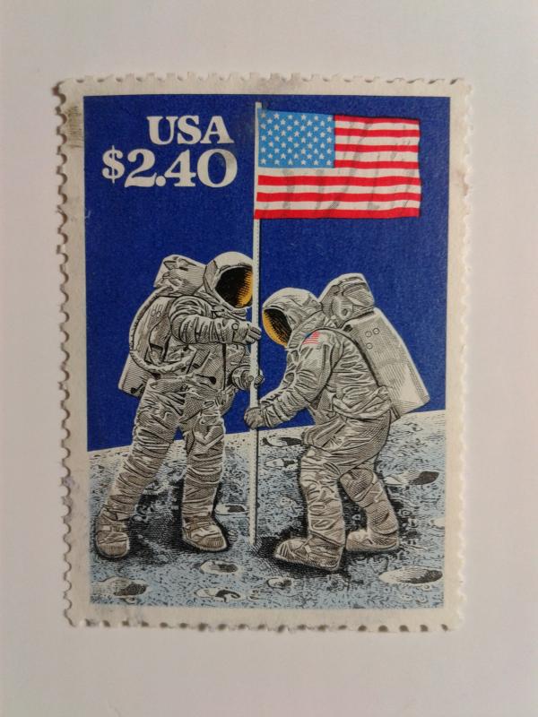 SCOTT # 2419 USED MOON LANDING $ 2.40