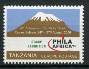 Tanzania Mountains Stamps 2008 MNH Phila Africa 06 Mount Kilimanjaro 1v Set