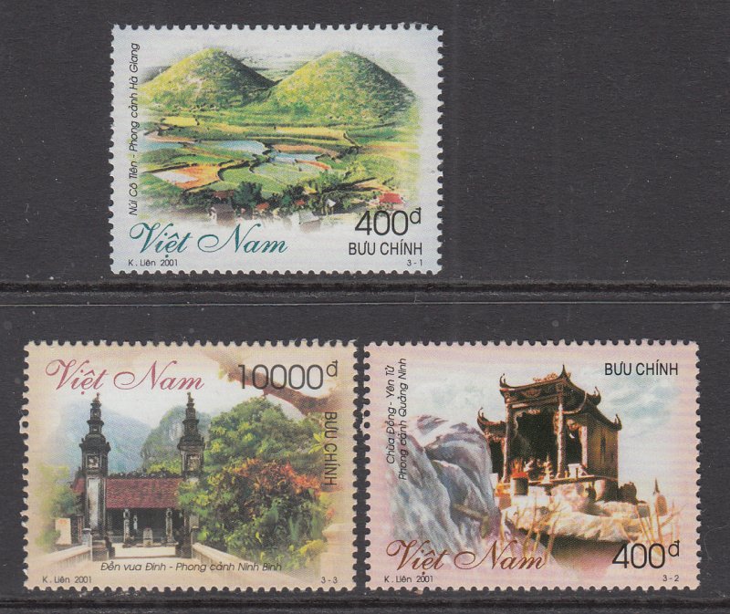 Viet Nam Democratic Republic 3037-3039 MNH VF