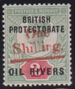 British Area N- Z - Niger Coast #30 (SG38) MintNH VF