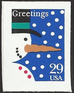 # 2799 MINT NEVER HINGED SNOWMAN