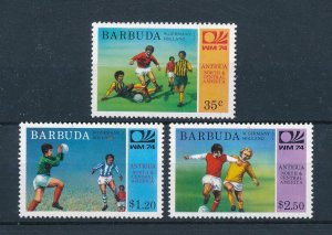 [112176] Barbuda 1974 World Cup football soccer Perf. MNH