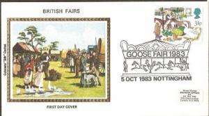 Great Britain 1983 British Bartholomew's Fairs Goose Animals Culture Painting...