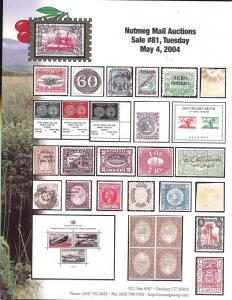 Nutmeg Stamp Sales - Worldwide, Nutmeg 81