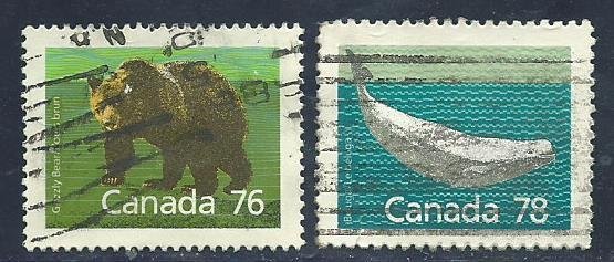 Can #1178-79   used VF  PD