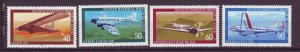 J24962 JLstamps 1979 germany berlin set mnh #9nb153-6 airplanes