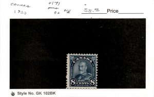 Canada, Postage Stamp, #171 Mint NH, 1930 King George (AB)