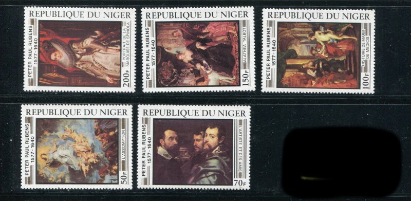 Niger #426-30 MNH- Make Me A Reasonable Offer