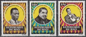 Mali 1971 ☀ Jazz Musicians - Louis Armstrong Nat king Cole,  Garner ☀ MNH**
