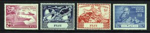 FIJI King George VI 1949 U.P.U. 75th. Anniversary Set SG 272 to SG 275 MINT 