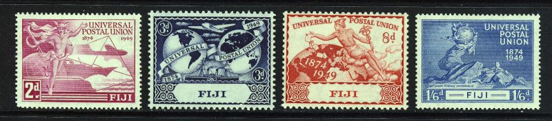 FIJI King George VI 1949 U.P.U. 75th. Anniversary Set SG 272 to SG 275 MINT 