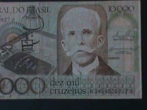 ​BRAZIL-1984-CENTRAL BANK-$ 100000 CIR-VF-HARD TO FIND WE SHIP TO WORLDWIDE