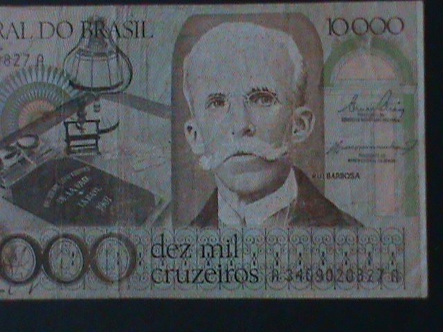 ​BRAZIL-1984-CENTRAL BANK-$ 100000 CIR-VF-HARD TO FIND WE SHIP TO WORLDWIDE