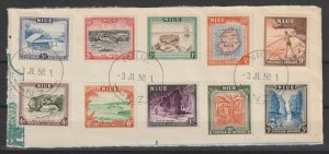 NIUE 1950 SG 113/22 USED