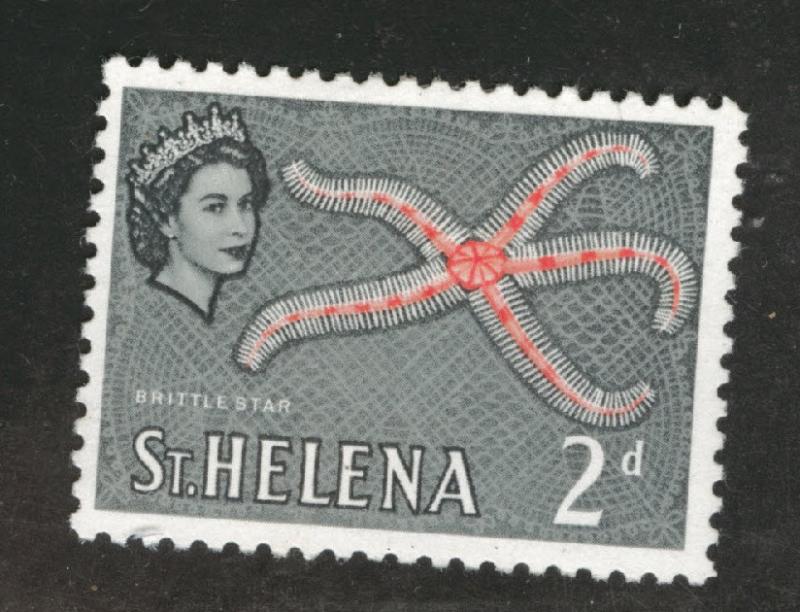 Saint Helena Scott 161 MH* 1961 Starfish stamp