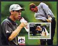 SOMALILAND - 2002 - Golf, Ryder Cup #1 - Perf Min Sheet - M N H-Private Issue