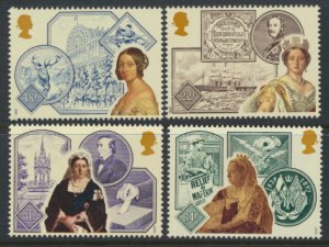 GB Sc#1188-1191  SG 1367-1370  Queen Victoria Accession 1987  MNH