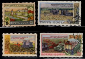 Russia Scott 1739-1742 Used CTO stamp set