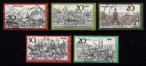 Germany 1970-72 Tourism, Part Set [Used]