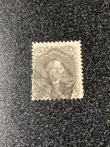 US 78a Washington 24 Cents Used Miss Perf
