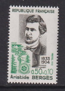 France   #B454    MNH  1972  Aristide Berges   50c